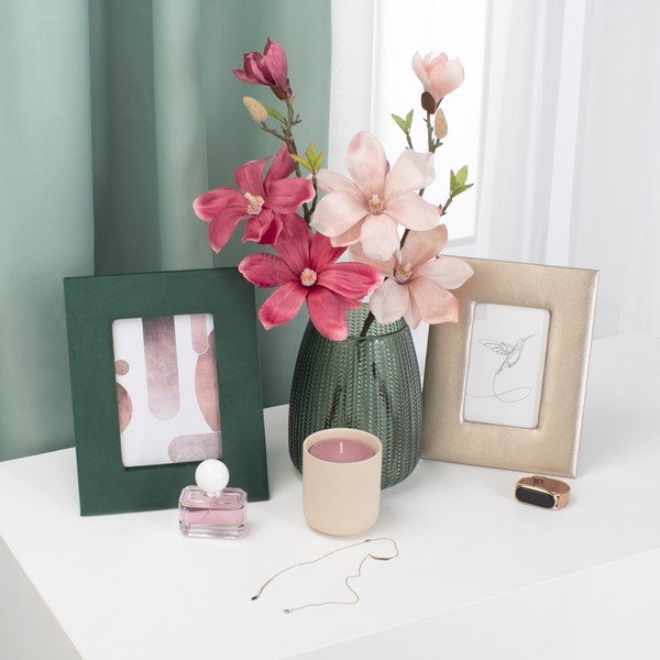 Umelé kvety v súprave 10 ks (výška  69 cm) Magnolia – Restilo-image-1