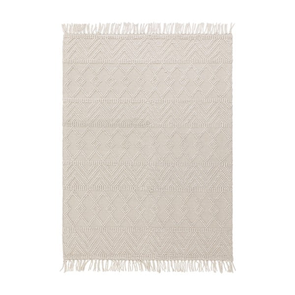 Krémový vlnený koberec 120x170 cm Asra – Asiatic Carpets
