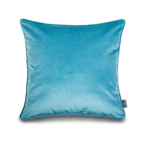 Modrá obliečka na vankúš WeLoveBeds Azure Coast, 50 × 50 cm
