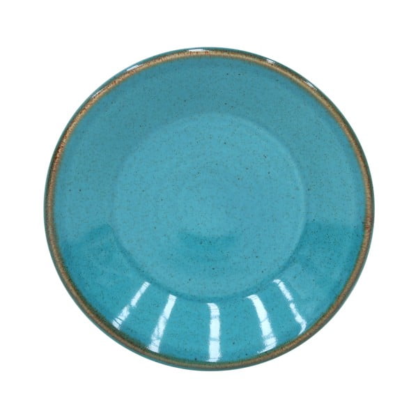 Modrý tanierik z kameniny Casafina Sardegna, ⌀ 16 cm