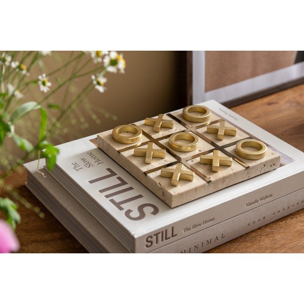 Kamenná drobná dekorácia Tic Tac Toe – PT LIVING-image-1