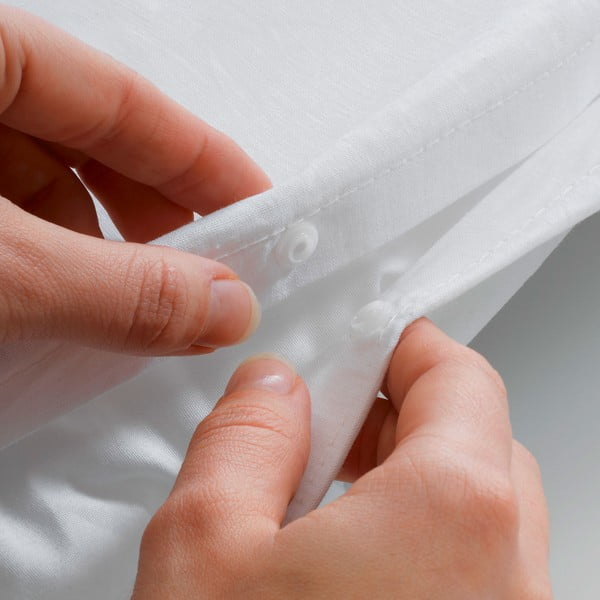 Antracitovosivé bavlnené obliečky na jednolôžko 140x200 cm Lina – douceur d'intérieur-image-1