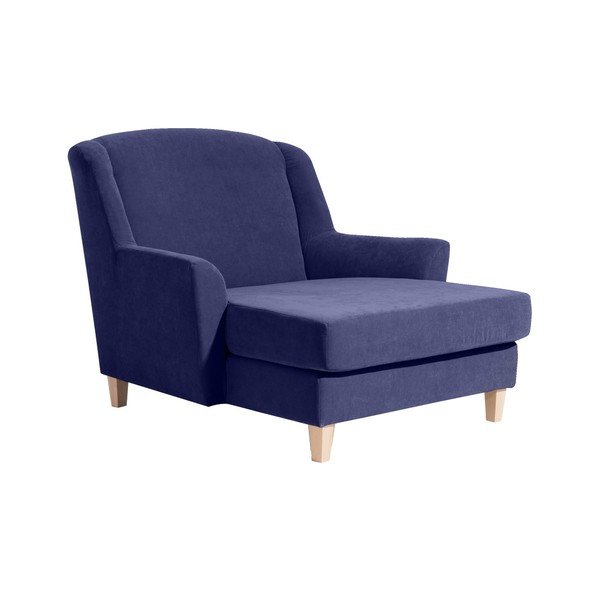 Modré kreslo Max Winzer Judith Velor-image-2