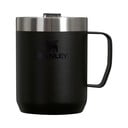 Čierny termo hrnček z nehrdzavejúcej ocele 230 ml Stay-Hot Camp Mug Black – Stanley
