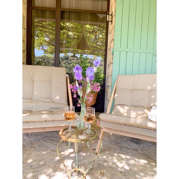 Svetlohnedé záhradné kreslo Boogie – Karup Design-image-1