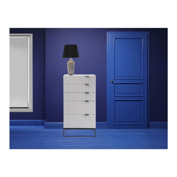 Stolová lampa v striebornej farbe Kare Design Rose-image-1