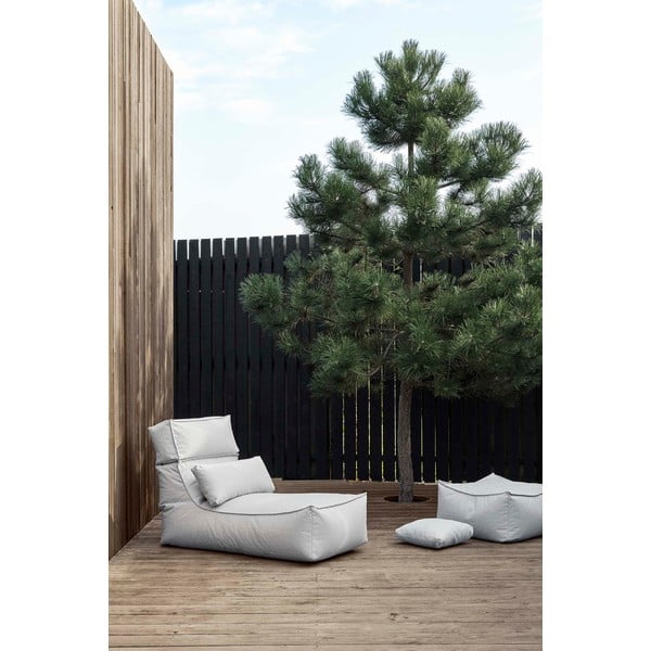 Svetlosivé záhradné ležadlo Blomus Cloud-image-1