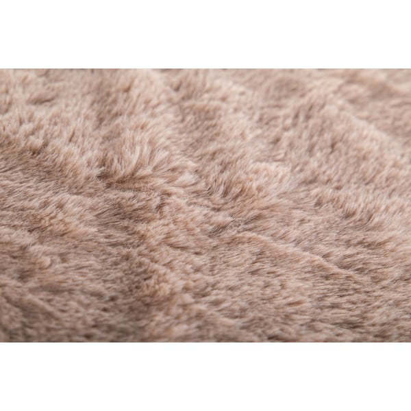 Hnedá deka z umelej kožušiny 150x200 cm Ruby – Tiseco Home Studio-image-2