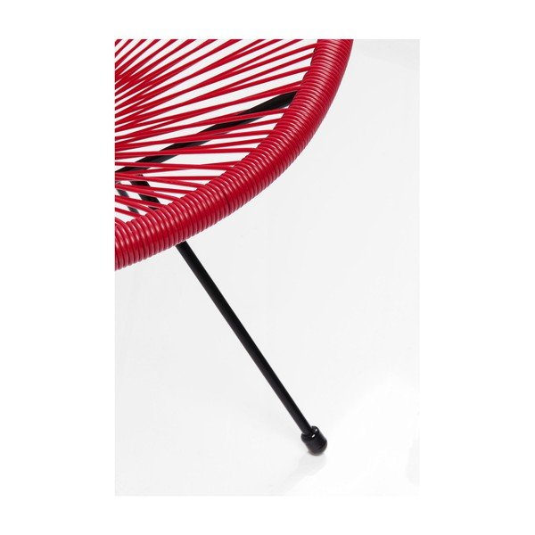 Červené kreslo Kare Design Acapulco-image-3