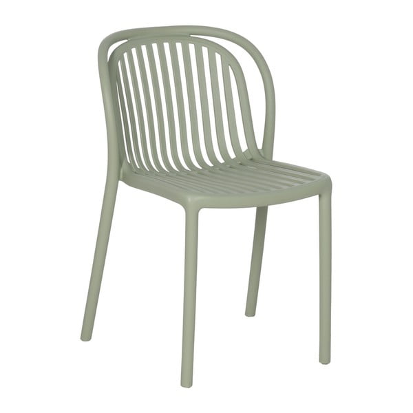 Zelená plastová jedálenská stolička Alia – Ixia