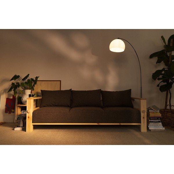 Tmavosivá pohovka 225 cm Bare – Karup-image-4