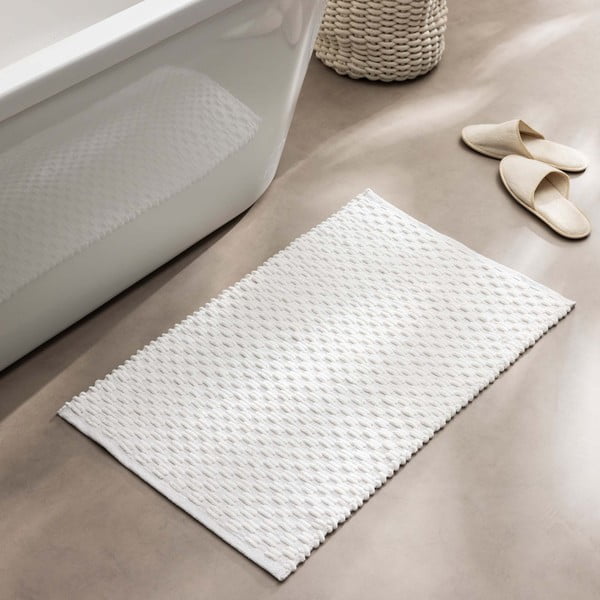 Krémová kúpeľňová predložka 50x80 cm Lois – douceur d'intérieur-image-2