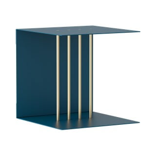 Kovová polica v petrolejovomodrej farbe Teaser - UMAGE