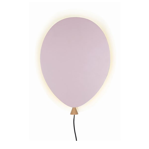 Ružové nástenné svietidlo Globen Lighting Balloon