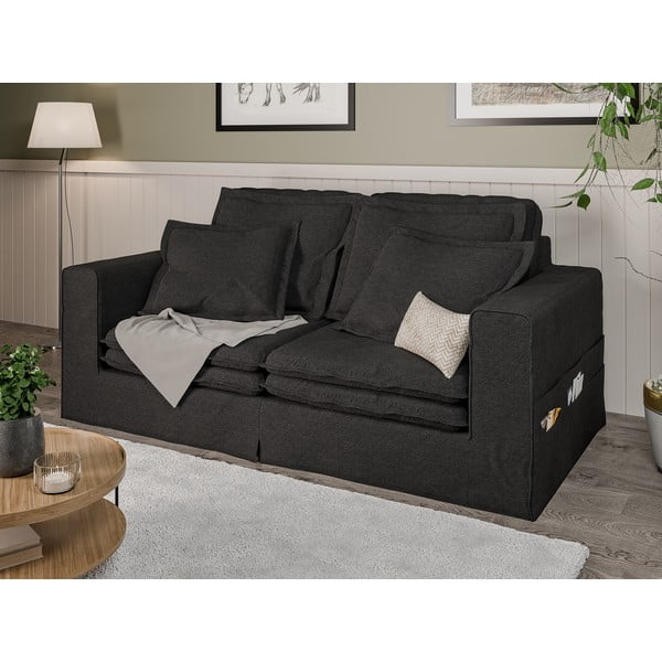 Čierna pohovka 196 cm Nora – Ropez-image-3