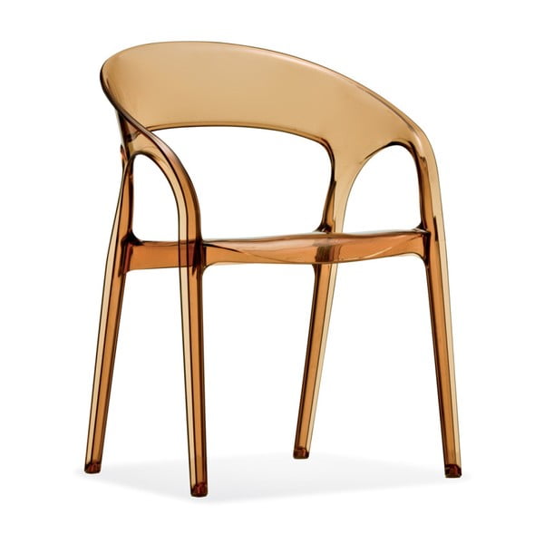 Hnedá stolička Pedrali Gossip
