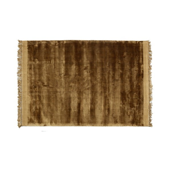 Hnedý prírodný koberec BePureHome Honey, 170 x 240 cm