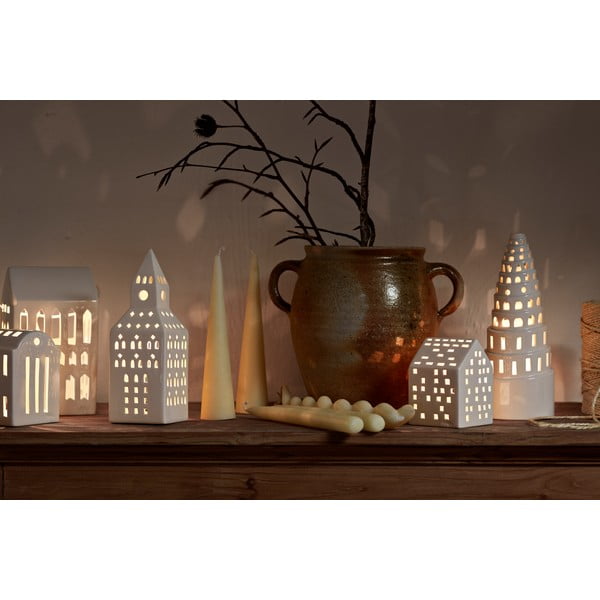 Keramický svietnik na čajovú sviečku Urbania Lighthouse Church Tower – Kähler Design-image-3