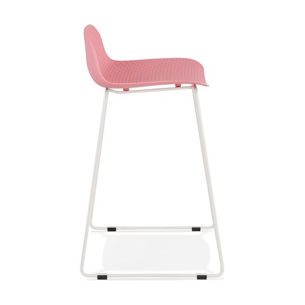 Ružová barová stolička Kokoon Slade Mini, výška sedu 66 cm-image-2