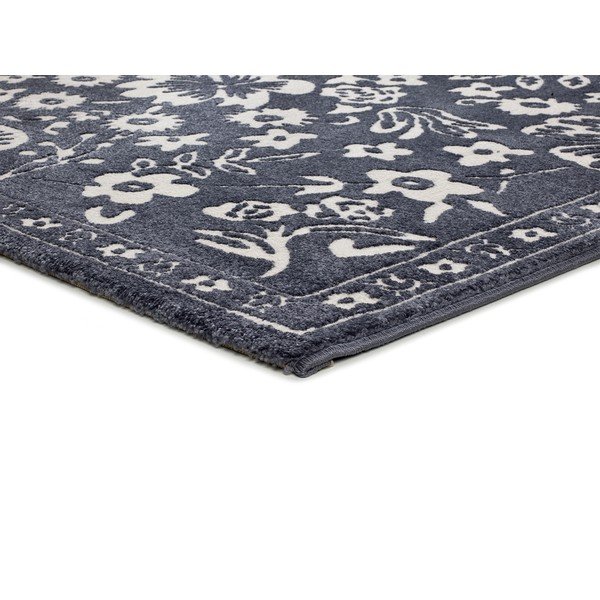 Tmavomodrý koberec 80x150 cm Amara – Universal-image-2