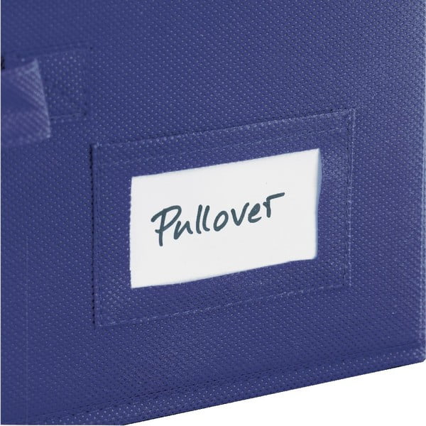 Modrý úložný box Wenko Ocean, dĺžka 34 cm-image-3