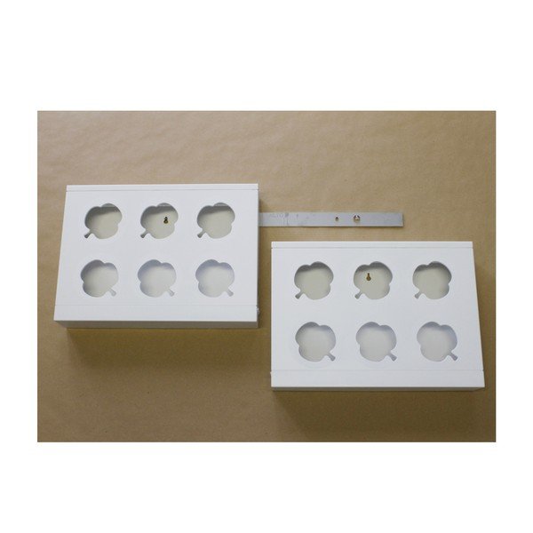 Vertikálny kvetináč s neviditeľným stojanom HOH! Duo Smart Bianco, 78x27 cm-image-3