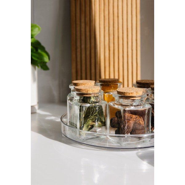 Otočný plastový organizér na koreničky ø 29 cm – Casa De Engel-image-2