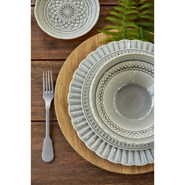 Sivá kameninová miska Costa Nova Cristal, ⌀ 18 cm-image-3