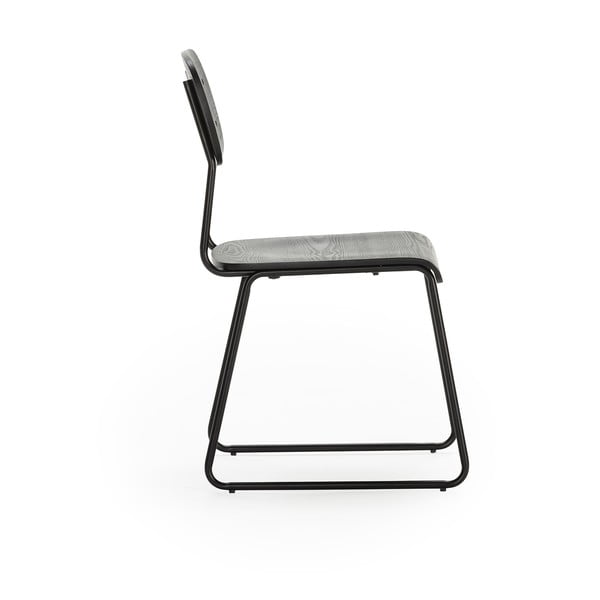 Čierne jedálenské stoličky v súprave 2 ks Aira – Marckeric-image-4