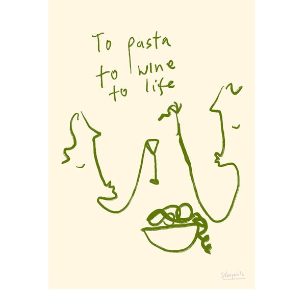 Plagát 30x40 cm To Life – Ruby Hughes – The Poster Club