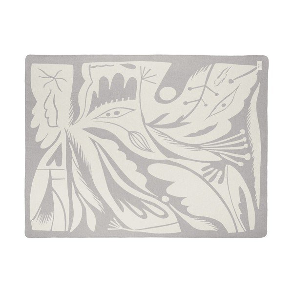 Svetlosivá deka 165x200 cm Lino – noo.ma