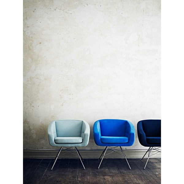 Oranžové kreslo Softline Aiko Felt Mandarin-image-1