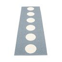 Svetlomodrý vnútorný a vonkajší behúň 70x225 cm Vera Storm – Pappelina