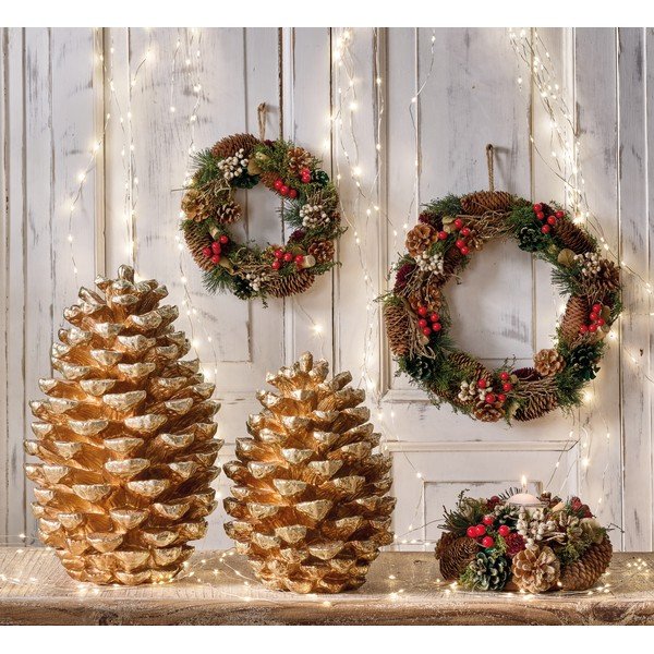 Vianočný veniec ø 36 cm Berry & Pine – Brandani-image-1