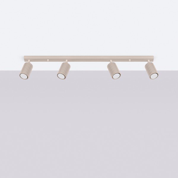 Taupe kovové bodové svietidlo 6,5x81 cm Gleam – Sollux-image-2