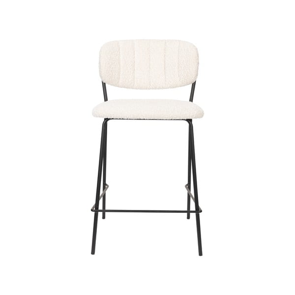 Biele barové stoličky v súprave 2 ks 89 cm Jolien - White Label-image-2