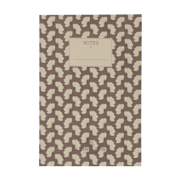 Zápisník A Simple Mess Jena Cognac, 21 × 14 cm