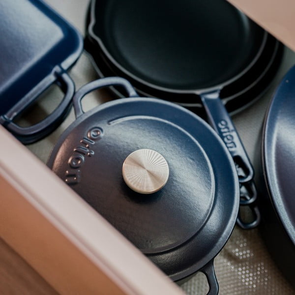 Liatinový hrniec s pokrievkou na indukciu 3,3 l LITINA SMALT – Orion-image-1