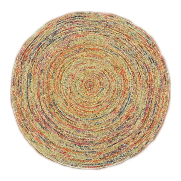 Okrúhly ručne tkaný koberec Bakero Roberta 54, 120 cm