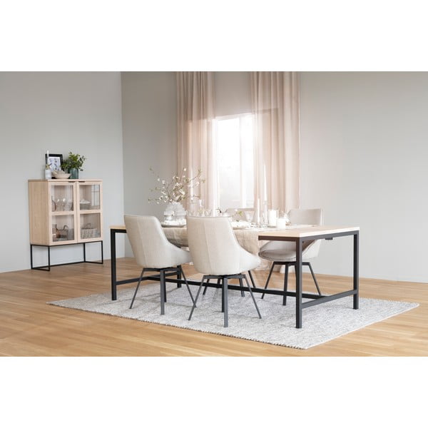 Béžová otočná stolička Rowico Alison-image-1