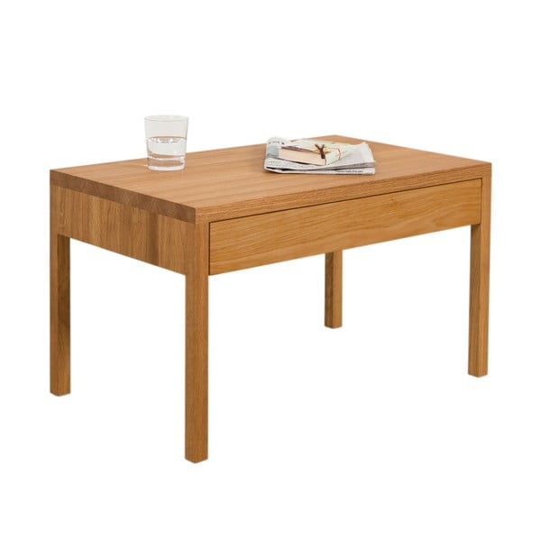 Nočný stolík z dubového dreva Ellenberger design Alex