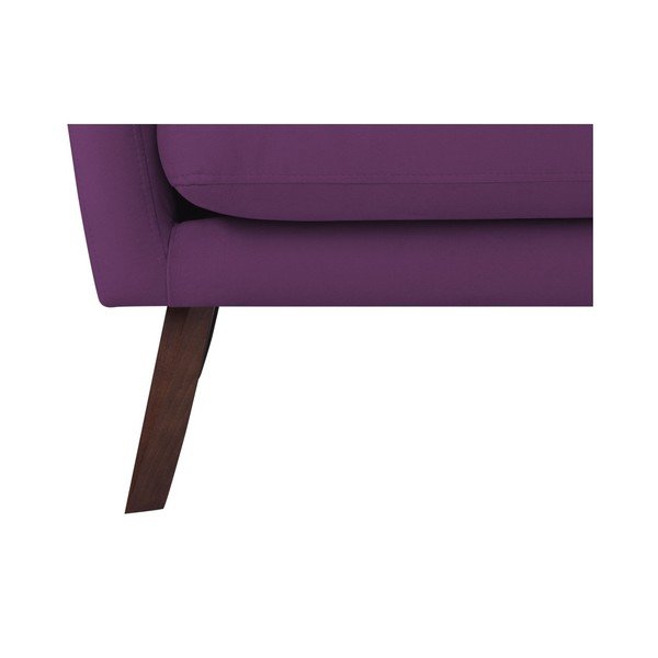 Fialové kreslo Mazzini Sofas Cotton-image-3