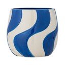 Kameninový ručne maľovaný obal na kvetináč ø 20,5 cm Rómy – Bloomingville