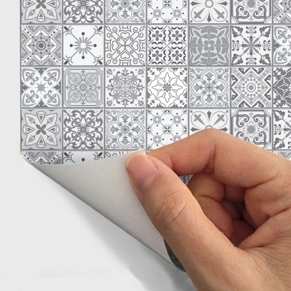 Sada 6 nástenných samolepiek Ambiance Stickers Friezes Tiles Lia, 5 × 30 cm-image-2