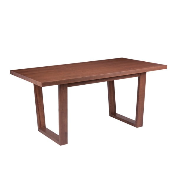Jedálenský stôl v dekore orechového dreva sømcasa Amber, 160 × 90 cm