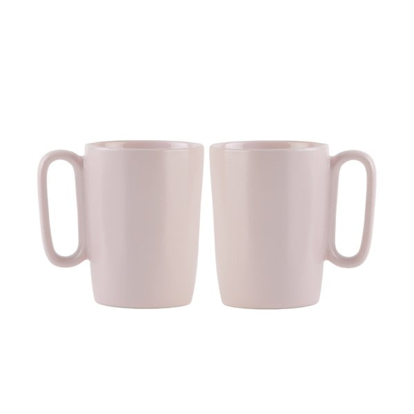 Ružové hrnčeky z kameniny v súprave 2 ks 250 ml Fuori – Vialli Design