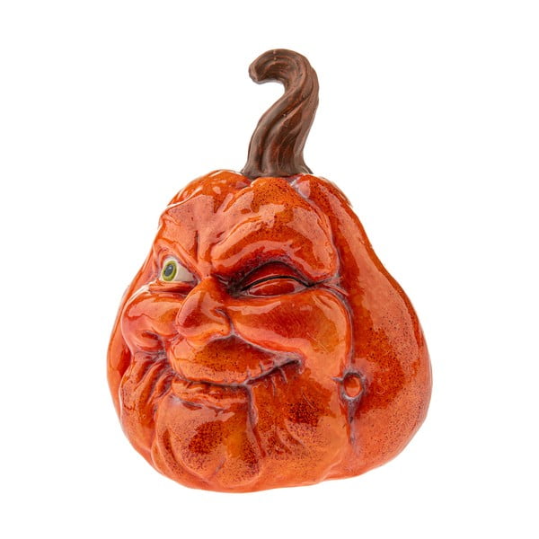 Keramický svietnik s halloweenským motívom Pumpkin – Dakls