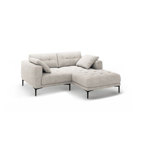 Béžová rohová pohovka (pravý roh/s leňoškou) Bemy – Micadoni -image-1