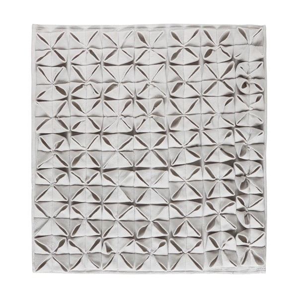 Kúpeľňová predložka Origami 60x60 cm, šedá