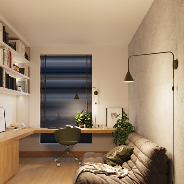 Zelené nástenné svietidlo do zásuvky Zylo – Sollux-image-3